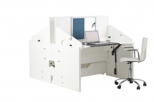 Two ConverTable Desk's back-to-back