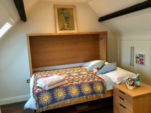 Double StudyBed in Attic Room (Bed Mode)