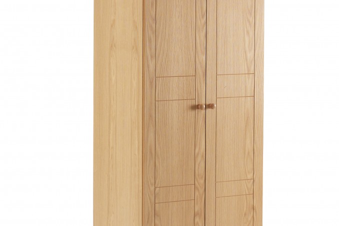 Wardrobe in Light Oak