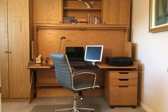 Small Double StudyBed in Home Office